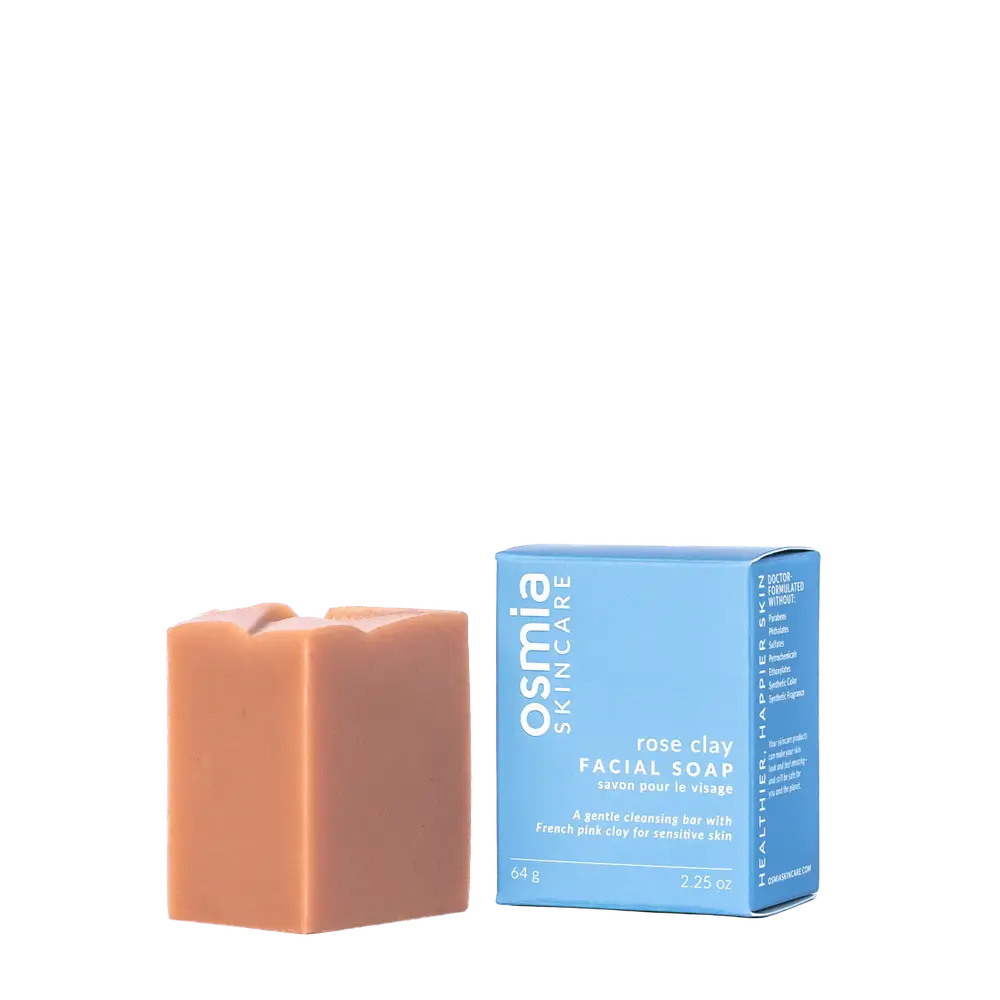 Osmia Rose Clay Facial Soap