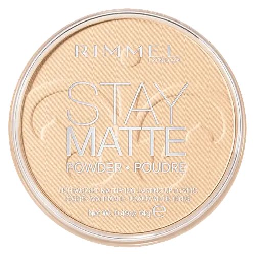 Rimmel London Stay Matte Pressed Powder Transparent