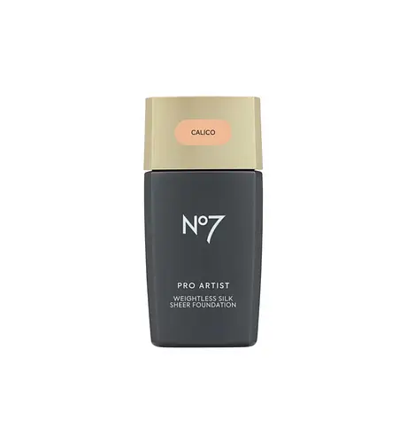No7 Pro Artist Weightless Silk Sheer Foundation Calico