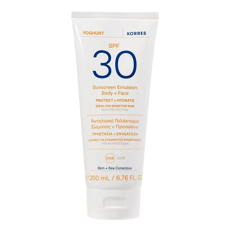 KORRES KORRES Yoghurt Sunscreen Emulsion Body + Face SPF 30 SPF 30