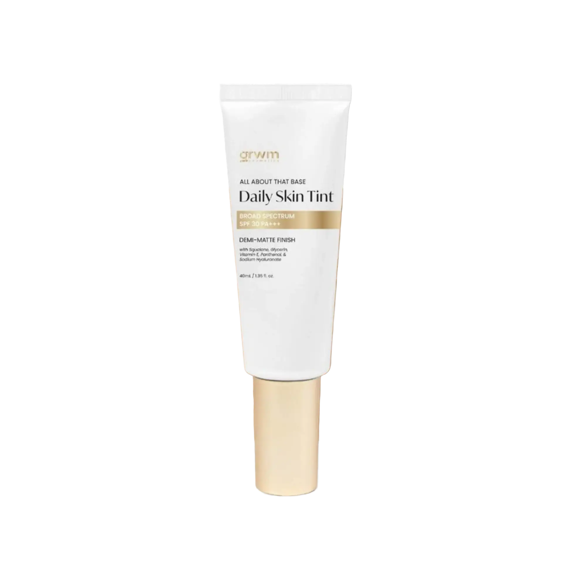 GRWM Cosmetics All About That Base Daily Skin Tint Broad Spectrum SPF 30 PA+++ Beige