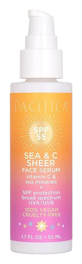 Pacifica Sea & C Sheer Face Serum SPF 55
