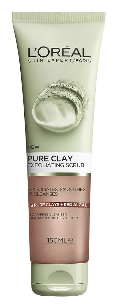 L'Oreal Pure Clay Red Algae Exfoliating Scrub