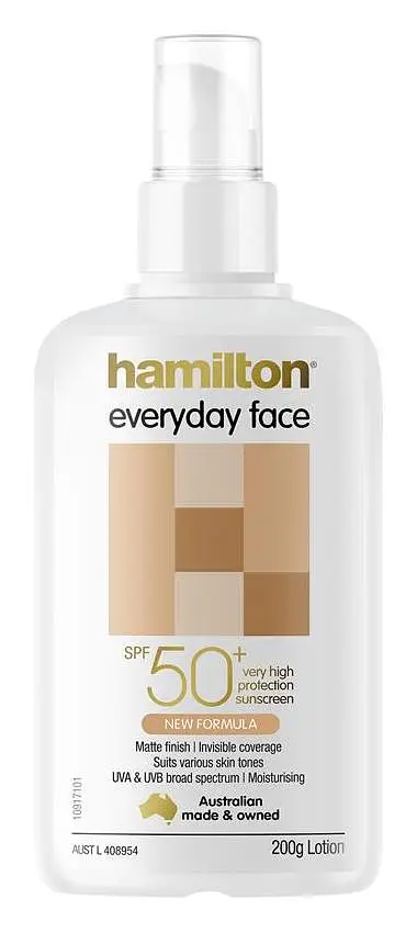Hamilton SPF 50+ Everyday Face Cream