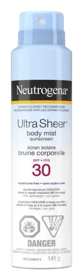 Neutrogena Ultra Sheer Sunscreen Spray SPF 30