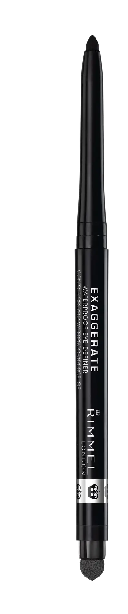 Rimmel London Exaggerate Waterproof Eye Definer Blackest Black