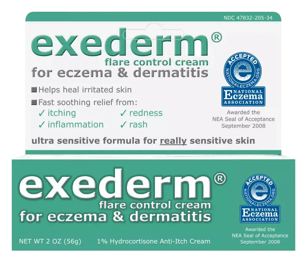 Exederm Flare Control Cream For Eczema & Dermatitis