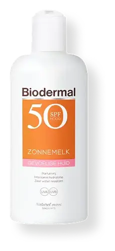 Biodermal Zonnemelk Gevoelige Huid SPF 50