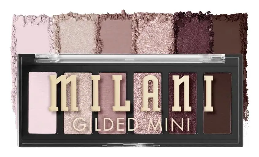 Milani Gilded Mini Eyeshadow Palettes The Wine Down