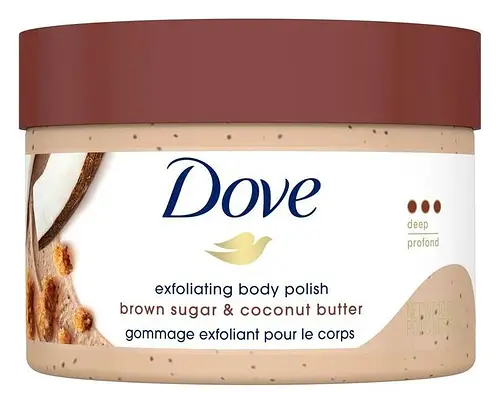 Dove Exfoliating Body Polish Brown Sugar & Coconut Butter