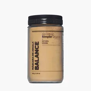 Simple Organic Máscara De Argila Balance