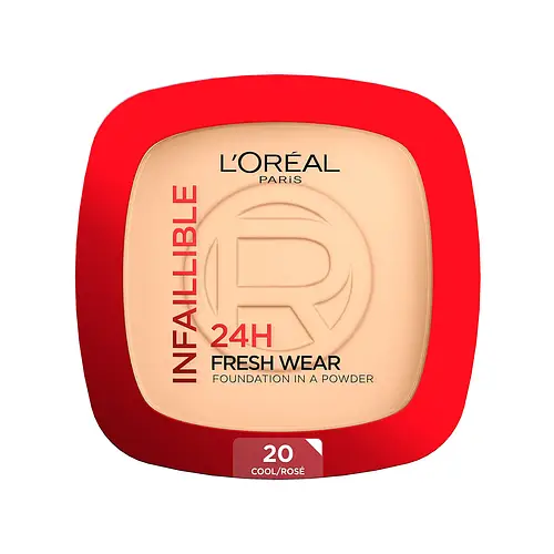 L'Oreal Infallible Fresh 24H Wear Foundation In A Powder 20 Cool/Rosé