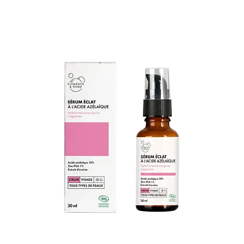 Clemence & Vivien Sérum Éclat Acide Azélaïque 10%