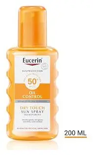 Eucerin Oil Control Dry Touch Transparent Sun Spray SPF 50