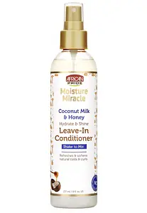 African Pride Moisture Miracle Coconut Milk & Honey Leave-In Conditioner