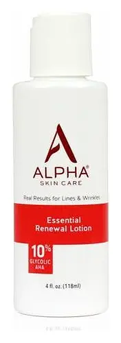 Alpha Skin Care Essential Renewal Lotion 10% Glycolic Alpha Hydroxy Acid (AHA)