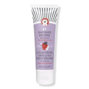 First Aid Beauty KP Bump Eraser Body Scrub With 10% AHA Fresh Strawberry