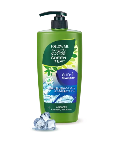 Follow Me Green Tea 6-In-1 Shampoo