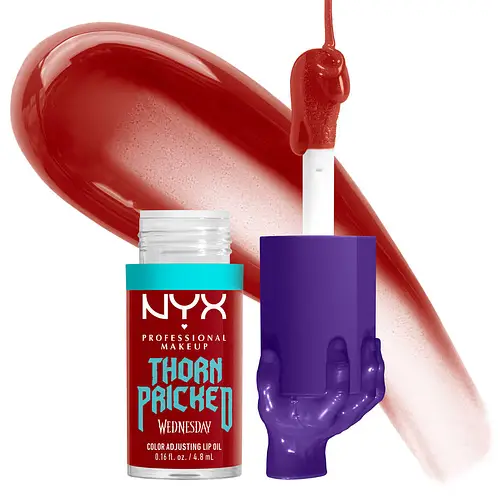 NYX Cosmetics Wednesday Color-Shifting Lip Oil Thorn Pricked