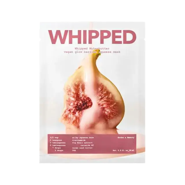 Whipped Muhwabutter Vegan Glow Barrier Squeeze Mask