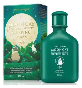 Always Be Pure Mooncat Rich Moist Greenery Sleeping Mask