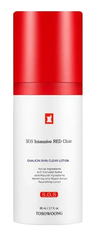 Tosowoong SOS Intensive Red Clinic Ovalicin Lotion