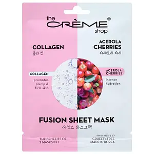 The Creme Shop Fusion Sheet Mask Collagen & Acerola Cherries