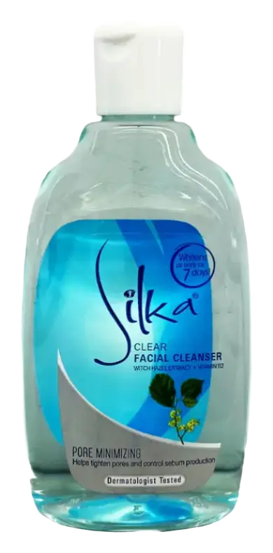 Silka Clear Facial Cleanser Witch Hazel Extract