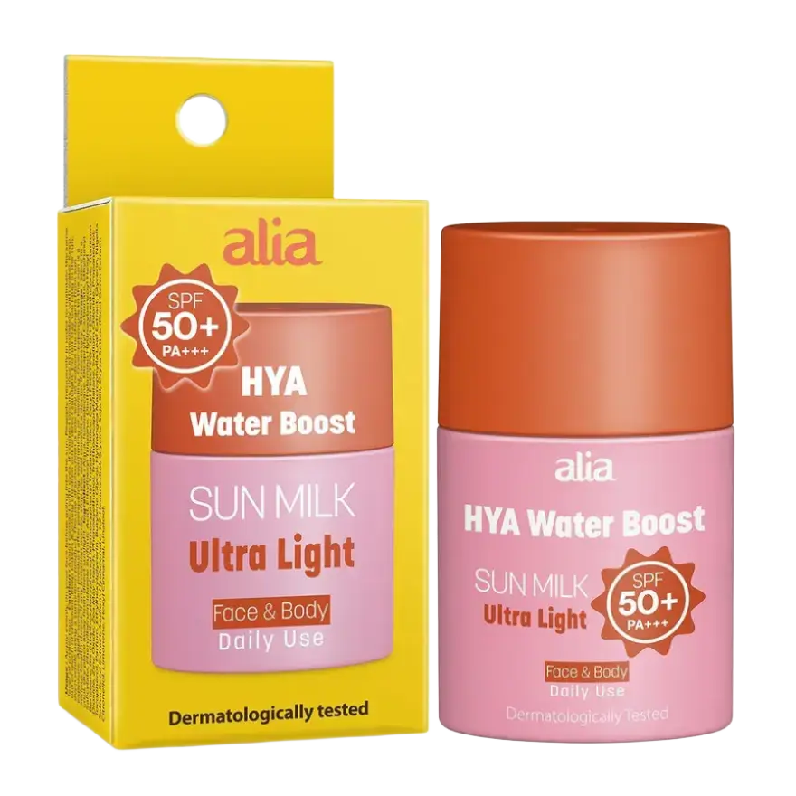 ALIA HYA Water Boost Sun Milk Ultra Light SPF 50+