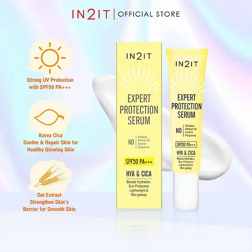 IN2IT Hya Cica Expert Protection Serum SPF50 Pa+++
