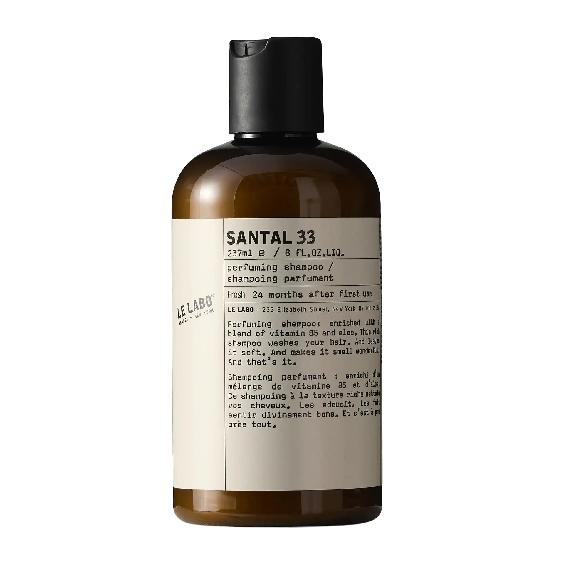 Le Labo Fragrances Perfuming Shampoo Santal 33