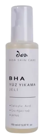 Doa Kozmetik BHA Yüz Yıkama Jeli