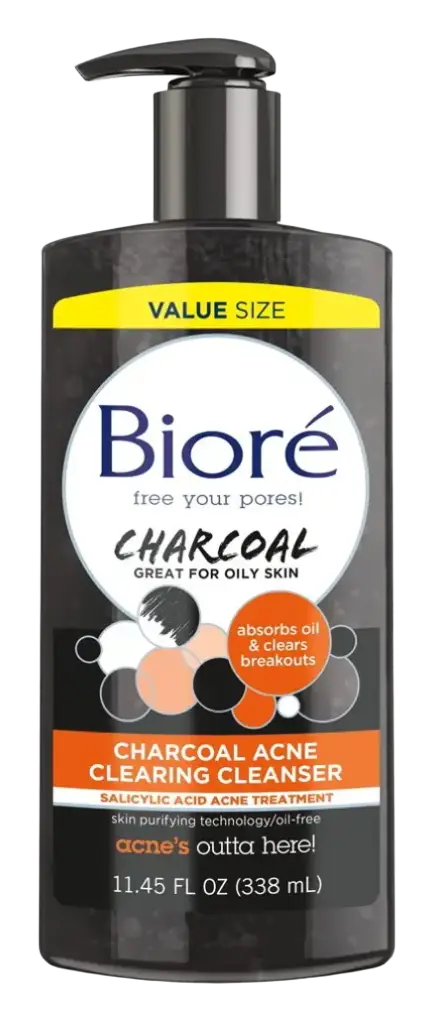 Biore Charcoal Acne Daily Cleanser