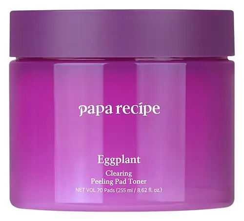 Papa Recipe Eggplant Clearing Peeling Pad Toner