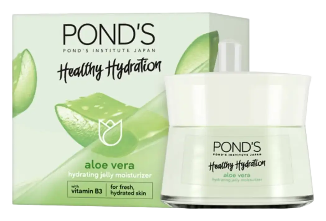 Pond's Healthy Hydration Hydrating Jelly Moisturizer Aloe Vera