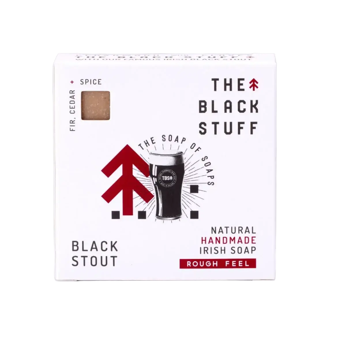 The Black Stuff Black Stout Natural Handmade Irish Soap