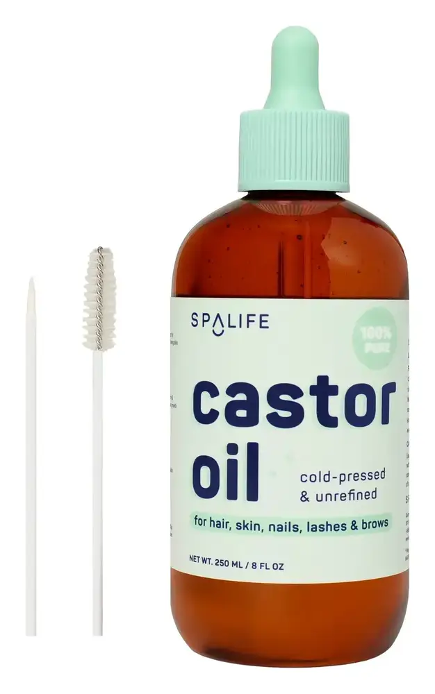 SpaLife 100% Pure Castor Oil Mint