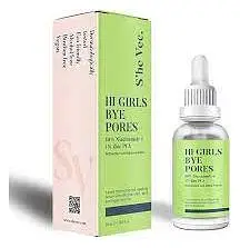 S'he vec Hi Girls Bye Pores 10% Niacinamide + 1% Zinc PCA