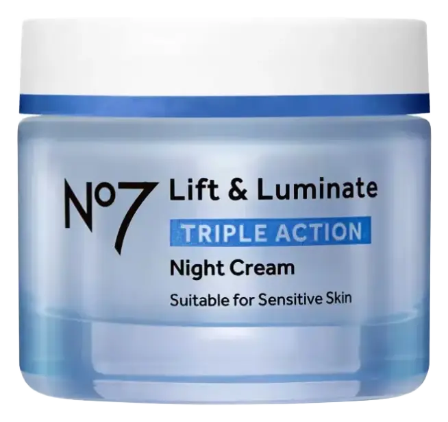 No7 Lift & Luminate Triple Action Night Cream With Fragrance