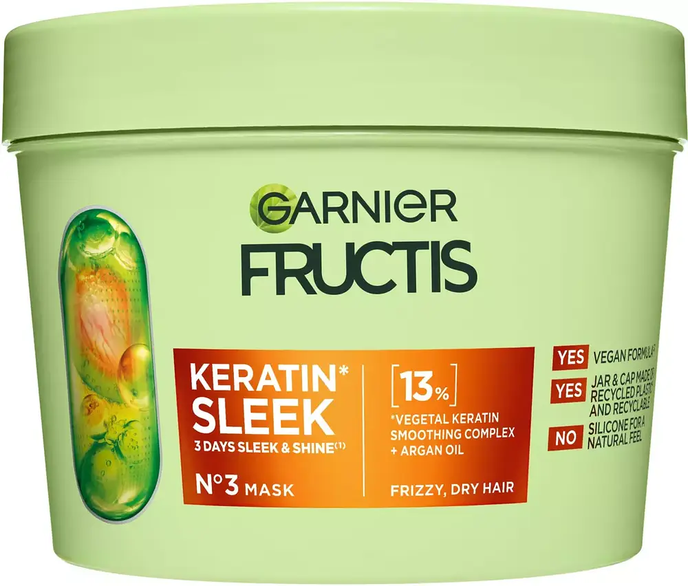 Garnier Keratin Sleek Hair Mask