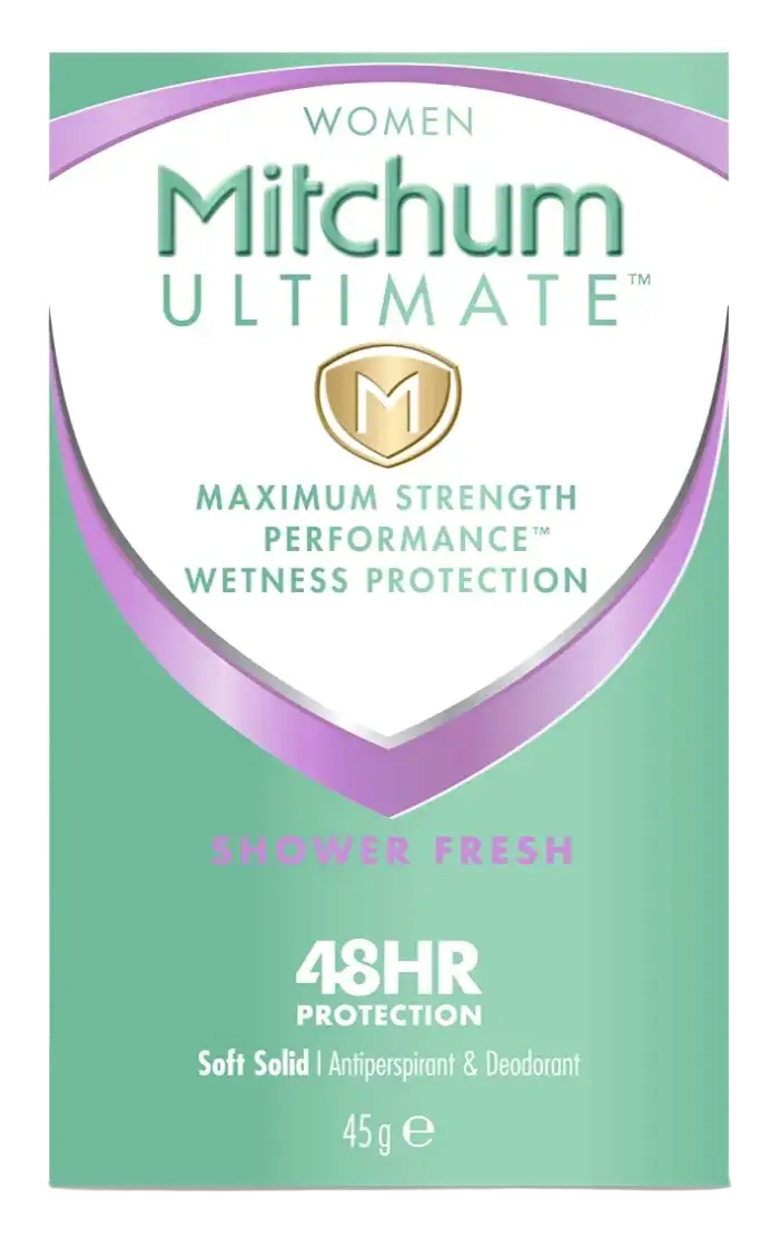Mitchum Ultimate Women 48Hr Protection Soft Solid Shower Fresh