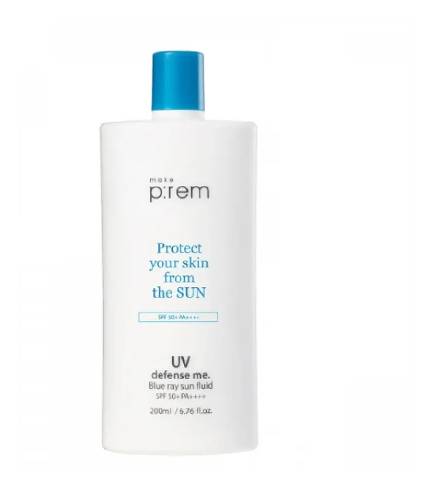 Make p:rem UV Defense Me Blue Ray Sun Fluid SPF 50+ PA++++