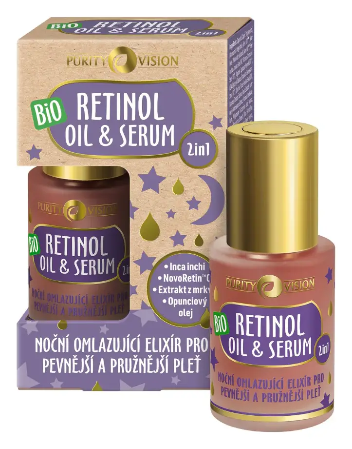 Purity Vision Bio Retinol Oil & Serum 2 In 1