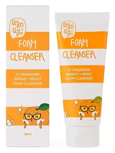 Qyo Qyo Tangerine Bright+Moist Foam Cleanser