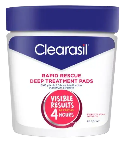 Clearasil Rapid Rescue Deep Treatment Pads