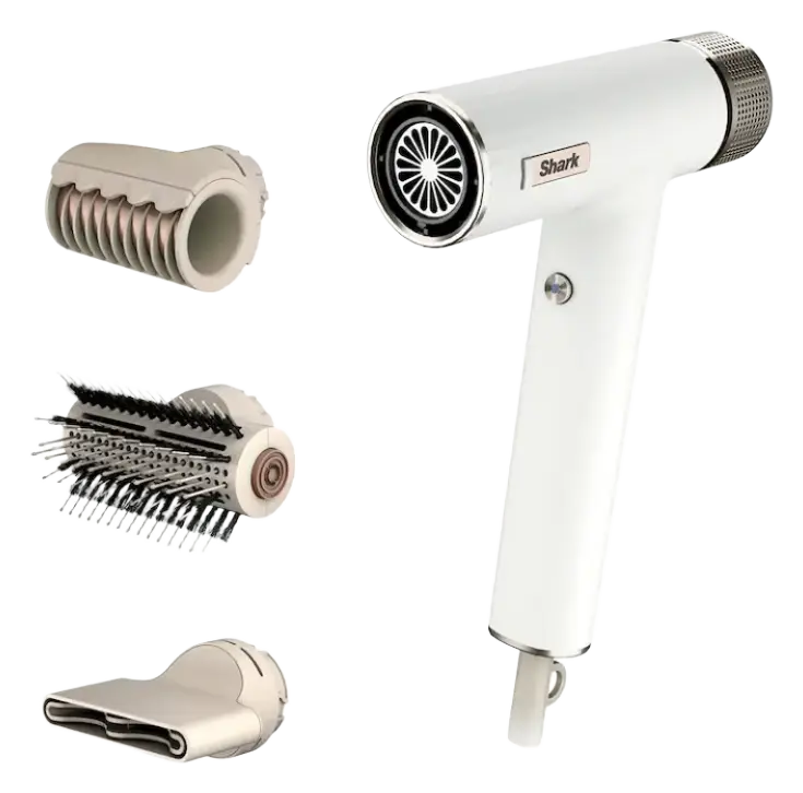 Shark SpeedStyle RapidGloss Finisher And High-Velocity Hair Dryer For Straight And Wavy Hair