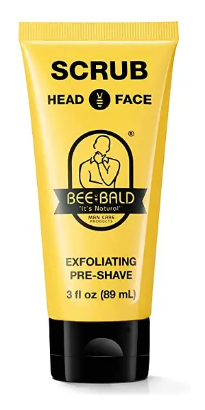Bee Bald Scrub Exfoliating Pre-Shave