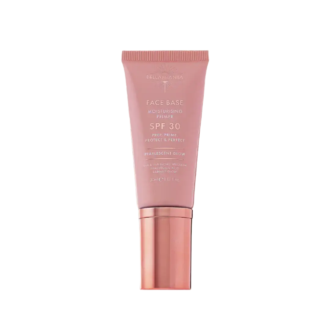 Bellamianta Face Base Moisturising Primer SPF 30 Pearlescent Glow
