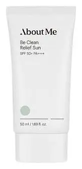 About Me Be Clean Relief Sun SPF50+ PA++++