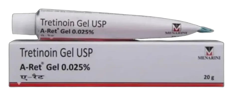 Menarini A-Ret Tretinoin Gel 0.025%